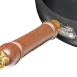 Maxbell Nonstick Wok No Coating Manual Forging Iron Pan for Hotel Kitchen Restaurant