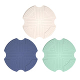Maxbell Air Fryer Silicone Trivet Portable Counter for Maker Ice Maker Slow Cooker Milky white