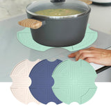 Maxbell Air Fryer Silicone Trivet Portable Counter for Maker Ice Maker Slow Cooker Milky white