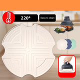 Maxbell Air Fryer Silicone Trivet Portable Counter for Maker Ice Maker Slow Cooker Milky white
