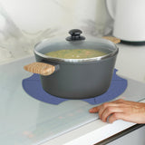 Maxbell Air Fryer Silicone Trivet Portable Counter for Maker Ice Maker Slow Cooker blue