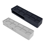 Maxbell Stove Top Magnetic Rack Storage Organization Easy to Use Seasoning Organizer Black