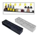 Maxbell Stove Top Magnetic Rack Storage Organization Easy to Use Seasoning Organizer Black