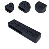 Maxbell Stove Top Magnetic Rack Storage Organization Easy to Use Seasoning Organizer Black