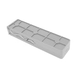 Maxbell Stove Top Magnetic Rack Storage Organization Easy to Use Seasoning Organizer Gray
