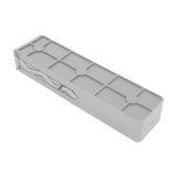 Maxbell Stove Top Magnetic Rack Storage Organization Easy to Use Seasoning Organizer Gray
