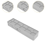 Maxbell Stove Top Magnetic Rack Storage Organization Easy to Use Seasoning Organizer Gray