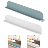 Maxbell Kitchen Sink Splash Guard Sink Backsplash for Dish Washing Kitchen Washbasin Gray