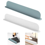Maxbell Kitchen Sink Splash Guard Sink Backsplash for Dish Washing Kitchen Washbasin Gray