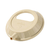 Maxbell Silicone Lid for Camping Bowl Lightweight Reusable Tableware Utensil Pot Lid Beige