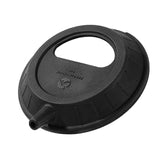 Maxbell Silicone Lid for Camping Bowl Lightweight Reusable Tableware Utensil Pot Lid Black