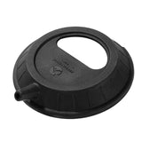 Maxbell Silicone Lid for Camping Bowl Lightweight Reusable Tableware Utensil Pot Lid Black