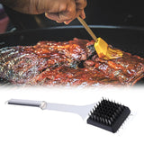 Maxbell Grill Brush and Scraping Tool Comfortable Grip Wire BBQ Grill Cleaning Brush 35.5cmx6cm
