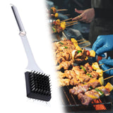 Maxbell Grill Brush and Scraping Tool Comfortable Grip Wire BBQ Grill Cleaning Brush 35.5cmx6cm