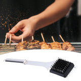Maxbell Grill Brush and Scraping Tool Comfortable Grip Wire BBQ Grill Cleaning Brush 35.5cmx6cm