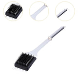 Maxbell Grill Brush and Scraping Tool Comfortable Grip Wire BBQ Grill Cleaning Brush 35.5cmx6cm