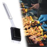Maxbell Grill Brush and Scraping Tool Comfortable Grip Wire BBQ Grill Cleaning Brush 42cmx6.4cm