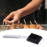 Maxbell Grill Brush and Scraping Tool Comfortable Grip Wire BBQ Grill Cleaning Brush 42cmx6.4cm