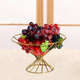 Maxbell Fruit Basket for Kitchen Modern Home Decor Basket for Container Snack Holder Copper