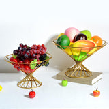 Maxbell Fruit Basket for Kitchen Modern Home Decor Basket for Container Snack Holder Copper
