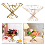 Maxbell Fruit Basket for Kitchen Modern Home Decor Basket for Container Snack Holder Copper