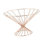 Maxbell Fruit Basket for Kitchen Modern Home Decor Basket for Container Snack Holder Gold