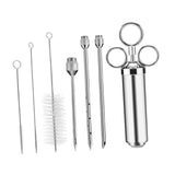 Maxbell Marinade Injector Professional Roast Juice Syringe for Beef Barbecue Chicken