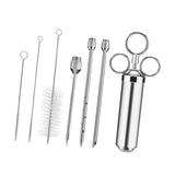 Maxbell Marinade Injector Professional Roast Juice Syringe for Beef Barbecue Chicken