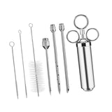 Maxbell Marinade Injector Professional Roast Juice Syringe for Beef Barbecue Chicken