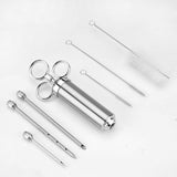 Maxbell Marinade Injector Professional Roast Juice Syringe for Beef Barbecue Chicken