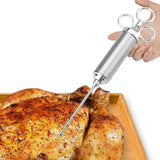 Maxbell Marinade Injector Professional Roast Juice Syringe for Beef Barbecue Chicken
