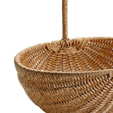 Maxbell Handmade Storage Basket Decorative Fruit Basket Large Capacity Picnic Hamper