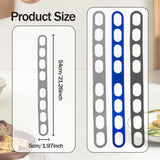 Maxbell Lid Latch for Crock Band Silicone Lid Latch Strap for Casserole Dish Pan Blue