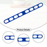 Maxbell Lid Latch for Crock Band Silicone Lid Latch Strap for Casserole Dish Pan Blue