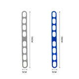 Maxbell Lid Latch for Crock Band Silicone Lid Latch Strap for Casserole Dish Pan Blue