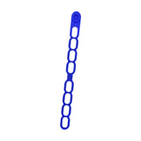 Maxbell Latch Strap Box Fixer Reliable Silicone Tie for Lunch Box Barbeque Pots Blue