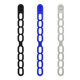Maxbell Latch Strap Box Fixer Reliable Silicone Tie for Lunch Box Barbeque Pots Blue