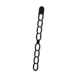 Maxbell Latch Strap Box Fixer Reliable Silicone Tie for Lunch Box Barbeque Pots Black