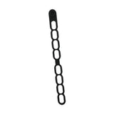 Maxbell Latch Strap Box Fixer Reliable Silicone Tie for Lunch Box Barbeque Pots Black