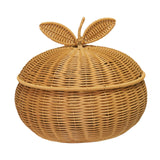 Maxbell Storage Basket with Lid Food Storage Bin for Desk Bedroom Kitchen Countertop