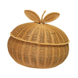 Maxbell Storage Basket with Lid Food Storage Bin for Desk Bedroom Kitchen Countertop