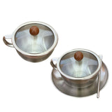 Maxbell Stainless Steel Coffee Cup with Lid Set Lightweight 300ml Picnic Restaurants With Lid