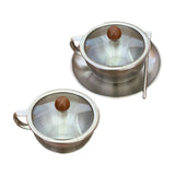 Maxbell Stainless Steel Coffee Cup with Lid Set Lightweight 300ml Picnic Restaurants With Lid