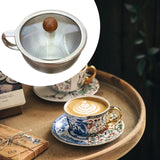 Maxbell Stainless Steel Coffee Cup with Lid Set Lightweight 300ml Picnic Restaurants With Lid