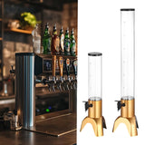 Maxbell Beer Keg Dispenser Countertop Tea Water Dispenser for Pub BBQ Party Supplies 1.5L