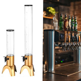 Maxbell Beer Keg Dispenser Countertop Tea Water Dispenser for Pub BBQ Party Supplies 1.5L