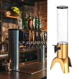 Maxbell Beer Keg Dispenser Countertop Tea Water Dispenser for Pub BBQ Party Supplies 1.5L