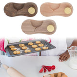 Maxbell Knife Handle Replacement Wooden for Bagels Slicing Homemade Bread Sandwiches Black Walnut