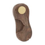 Maxbell Knife Handle Replacement Wooden for Bagels Slicing Homemade Bread Sandwiches Black Walnut