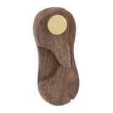 Maxbell Knife Handle Replacement Wooden for Bagels Slicing Homemade Bread Sandwiches Black Walnut